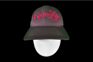 Rodeo Life Ball Cap - Black & Red