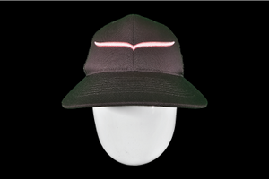 Rodeo Life Wings Ball Cap - Charcoal & Pink