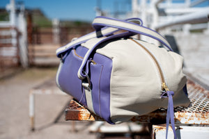 Rodeo Gear Bag Soft Leather - Purple