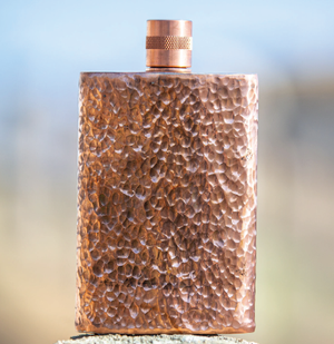 Hammered Copper Flask