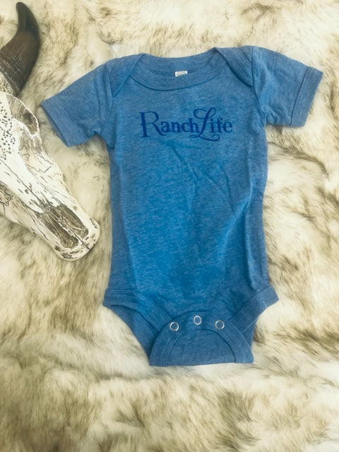 Ranch Life Brand Infant Unisex One-Piece Tees