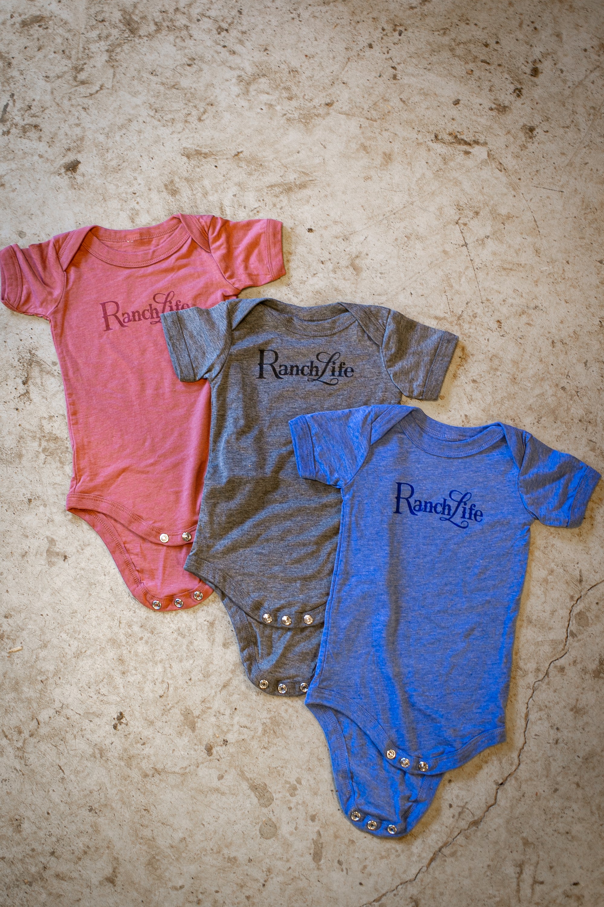 Ranch Life Brand Infant Unisex One-Piece Tees